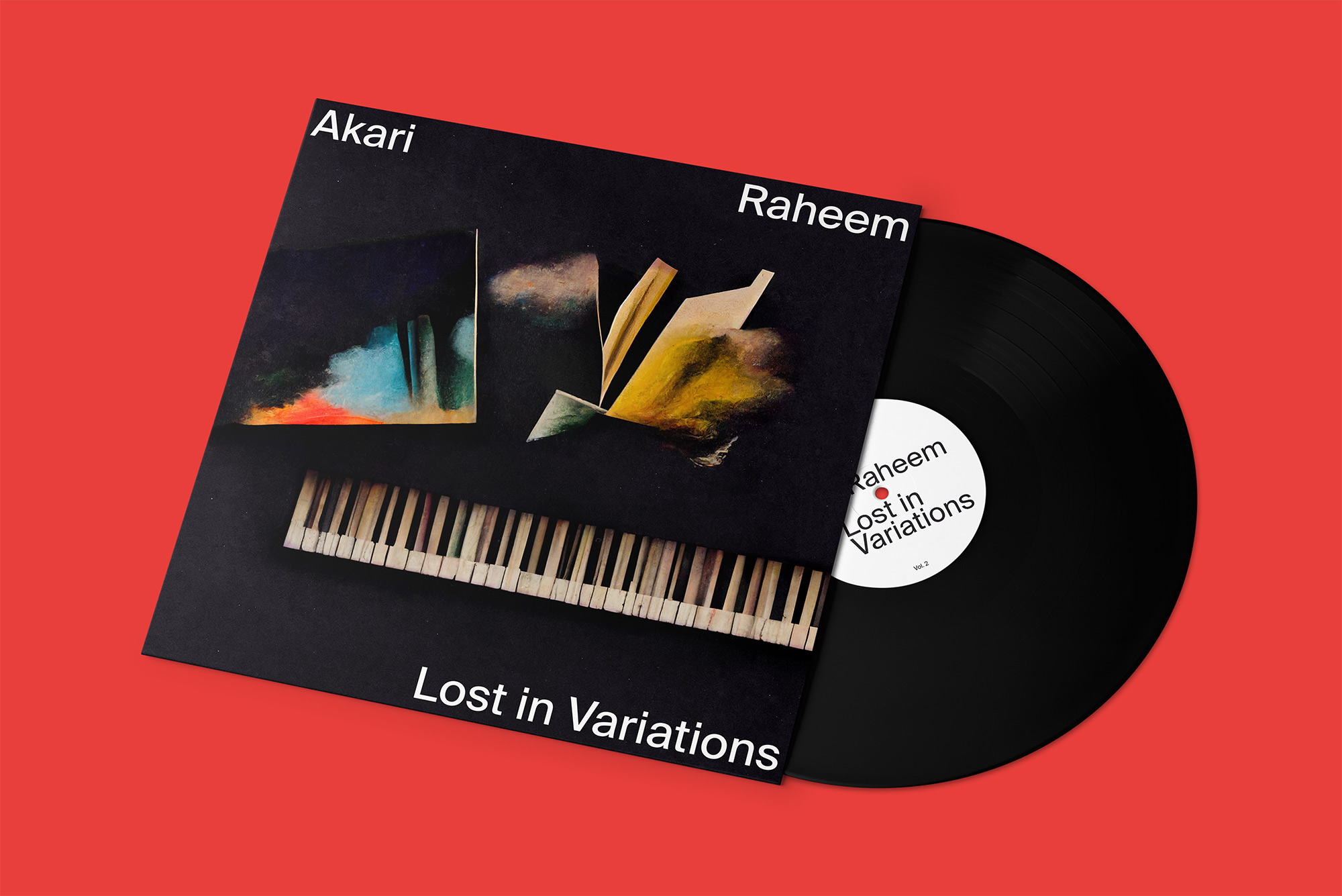 Akari Raheem - Lost in Variations vinyl front